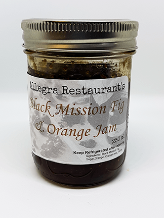 Orange fig jam